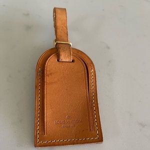 Authentic Louis Vuitton Bag Tag